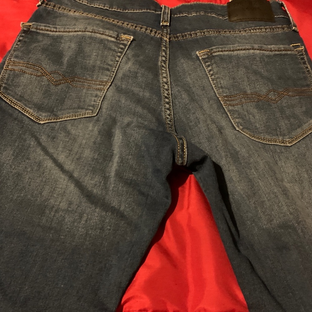 Denizen (levis) mens used slim fit blue jeans